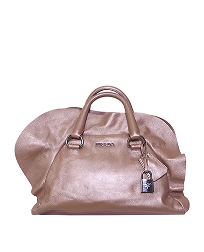 Ruffle Tote, front view